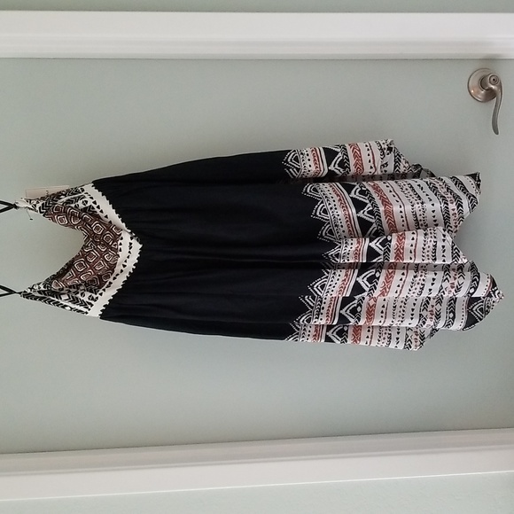 NWT Volcom Spinternship Dress Cotton Strapless Size S - Picture 8 of 11